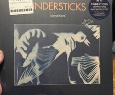 Tindersticks Distractions Lp Blue Vinyl Signed Edition