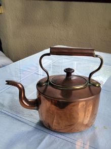 Copper kettle antique