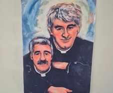 Father Ted Father Stone Canvas Poster