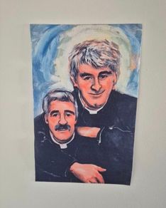 Father Ted Father Stone Canvas Poster
