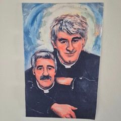 Father Ted Father Stone Canvas Poster