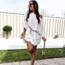 White dress woman Image 5