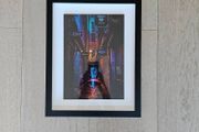 Framed print "Dublin old school" print by Maxi