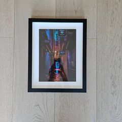 Framed print "Dublin old school" print by Maxi