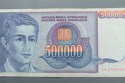 Yugoslavia 500000 Dinara