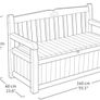 bench storage box Image 2