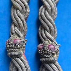 British Victorian era major shoulder boards