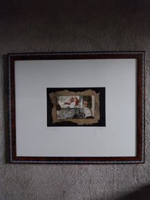 Vintage artwork and frames