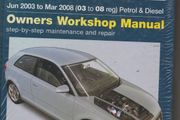 Audi A3 Haynes Manual Jun 2003-March 2008 Petrol &amp; Diesel