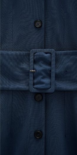 ZARA bloggers shirt dress with belt, S, NEW