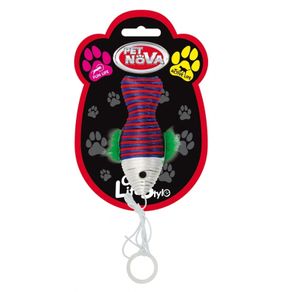 Pet Nova Cat Colorful Fish Toy 10cm