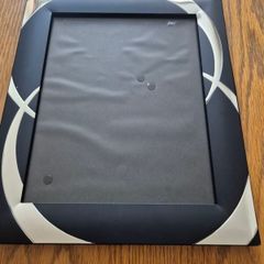 Modern Black & Silver Wave Photo Frame (PGI Hardware)