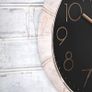 Rose Gold Wall Clock, Black 30 cm T878500RB Image 4