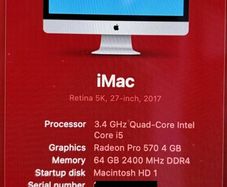Apple iMac 27 5K Retina | Radeon Pro | Up to 72GB