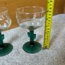 A Set of 2 Cactus Stemmed Margarita Cocktail Glasses Image 2