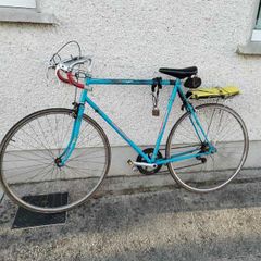 Vintage Racing Bike From The 80's - Five Speed Bicycle With Double Cog To Make Ten Speed Racer