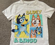 Bluey and bingo T shirt 4-5 years old 110cm