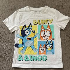 Bluey and bingo T shirt 4-5 years old 110cm