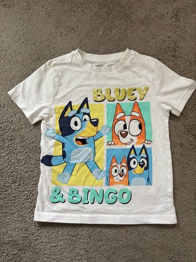 Bluey and bingo T shirt 4-5 years old 110cm