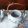 Two Wicker Handled Teapots Image 3