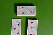 Cigarette cards - complete set of 50 Lambert and Butler exercises for men and women