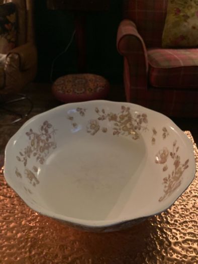 Large ceramic wash set bowl