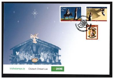 2008 Ireland Christmas Commemorative Stamps An Post First Day Cover (FDC)