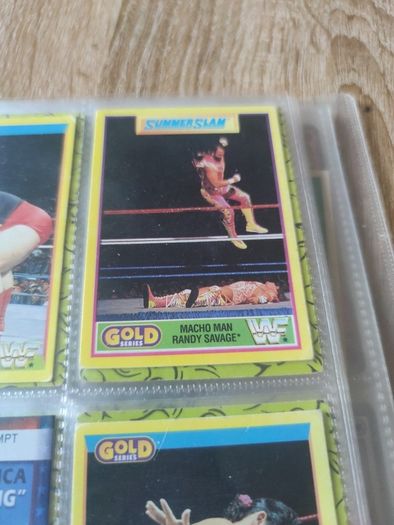 Vintage wwf cards