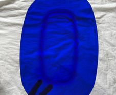 cobalt blue tray