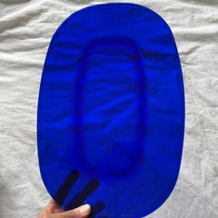cobalt blue tray