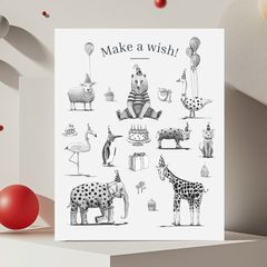 Birthday Coloring Pages - Printable PDF Activity Book