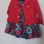 Baby girl dress and demin jacket Image 6