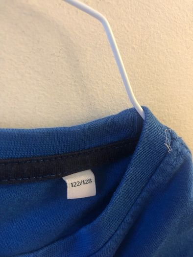 Blue T-shirt (age 7-8)