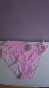 Pink Polka Dot Bikini Bottoms Brand New!