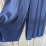 Vintage 1980/90s Wool Mix Blue Maxi Skirt Size 12 Image 2