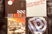 Mix of rock CDs- Pink Floyd, Rush, Led Zeppelin, Deep Purple