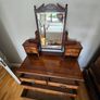 Antique Walnut Bedroom Suite Image 5