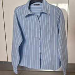 Light blue/white stripe shirt from Carry s. L/12