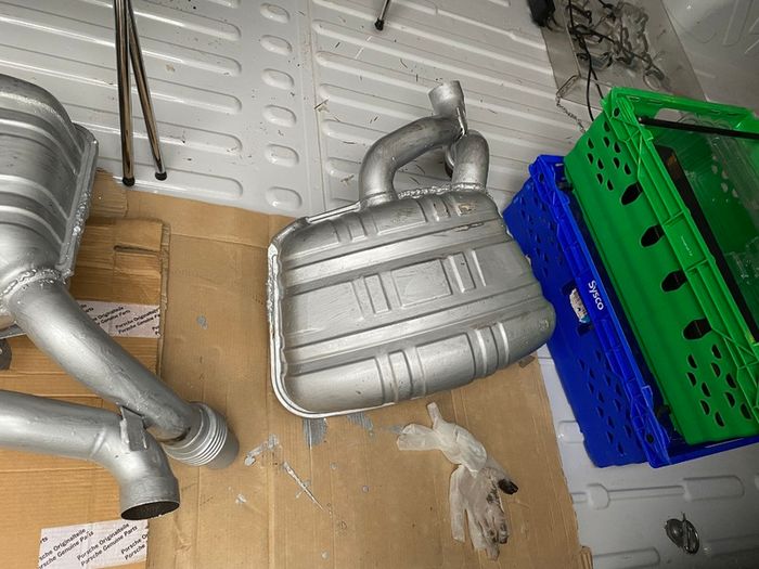 Porsche 911 997 Exhaust