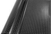 Rubber Garage Flooring Matting 1m x 5m Heavy Duty Rubber Matting Roll, 3mm Workshop Garage Flooring Mat, Anti-Slip, Indoor &amp; Outdoor