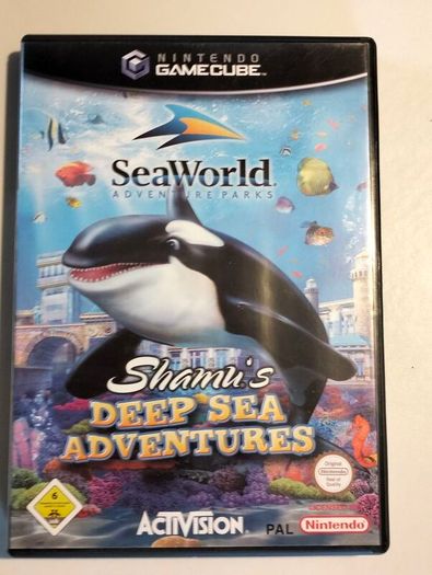 Shamu's deep sea adventures Nintendo GameCube Seaworld