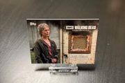 The Walking Dead Carol Topps Worn Wardrobe Costume Card