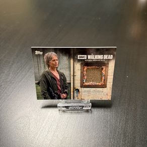 The Walking Dead Carol Topps Worn Wardrobe Costume Card