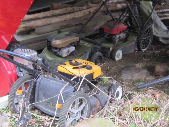 wanted broken lawnmowers