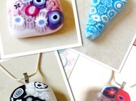 main image for ad Handmade Millefiori Glass Pendants - FREE DELIVERY
