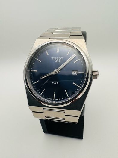 TISSOT PRX blue watch