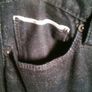 Ladies DKNY Dark Denim Jeans. Size 12 Image 2