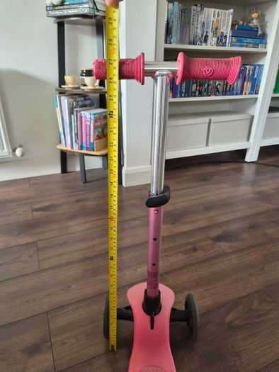 Scooter - iSporter Mini - 3 Wheel Scooter - Pink - RGB Wheels