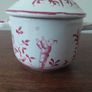 Faience French Lidded Bowl Image 3