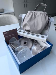 Eufy S1 Wearable Breast Pump: Full Set except for one of the two 24mm flanges.